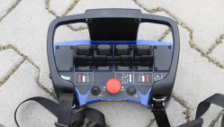 Astilladora potente sobre bandas con control remoto  LS 160 DW Track RC